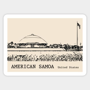 American Samoa Sticker